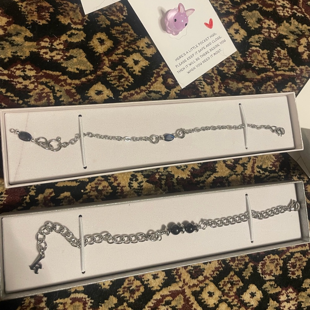 💕 Minimalist Soul Gems 💎 - (1)Please See Listing For Choice Bracelet OR Necklace